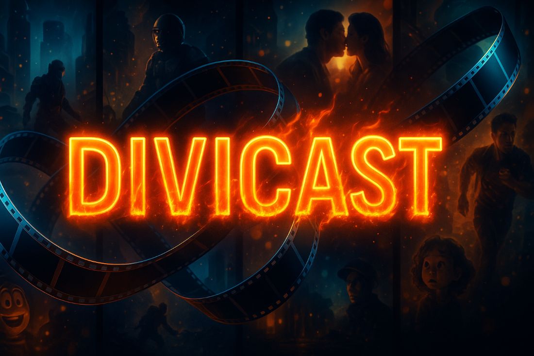 Divicast streaming site homepage banner